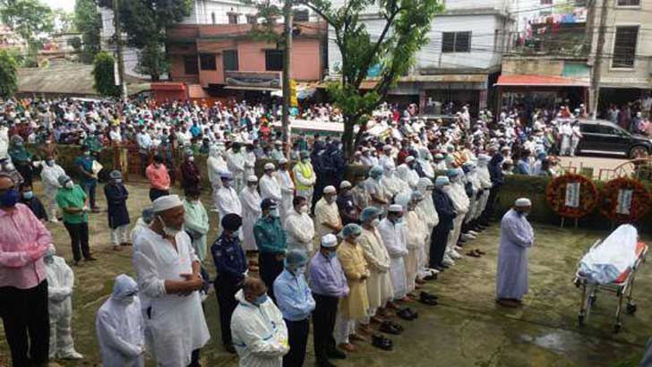 মানিকপীর কবরস্থানে চিরনিদ্রায় ‘জনতার কামরান’