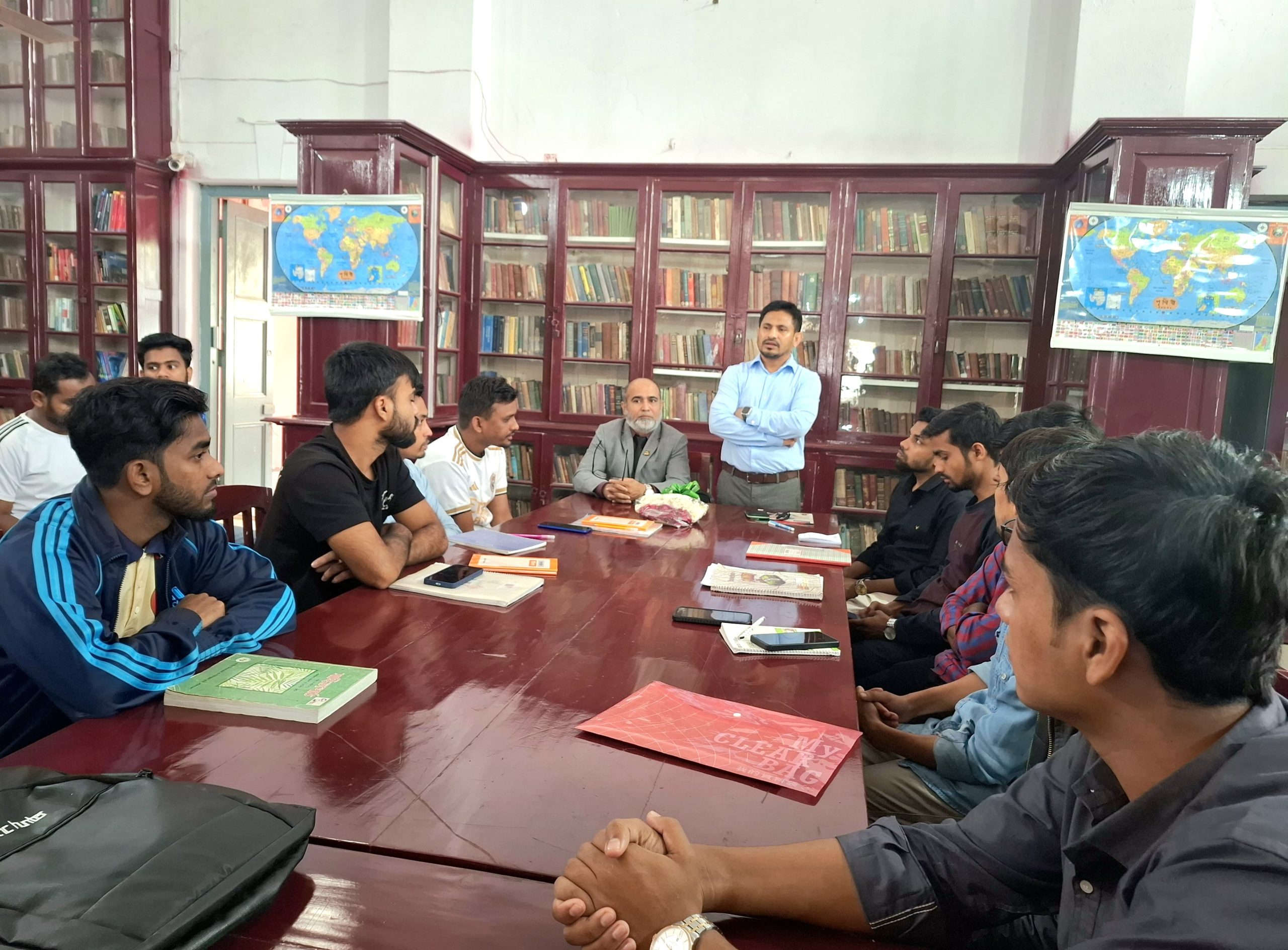 উকে বাংলা রিপোর্টার্স ইউনিটির প্রতিষ্ঠাতার সাথে মতবিনিময়